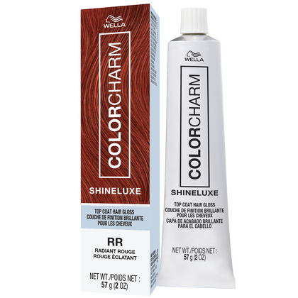 WELLA COLORCHARM ShineLuxe Top Coat Hair Gloss RR Radiant Rouge