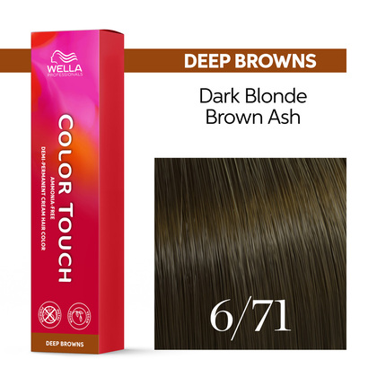 Color Touch 6/71 Dark Blonde/Brown Ash