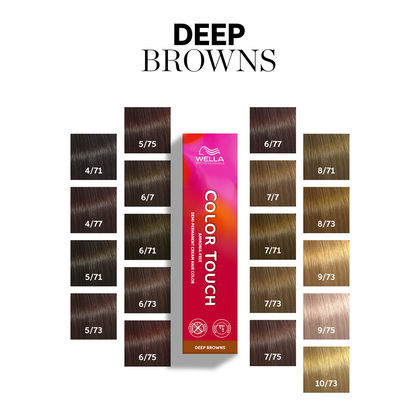Color Touch 6/71 Rubio Oscuro/Marrón Ceniza | Hair Color