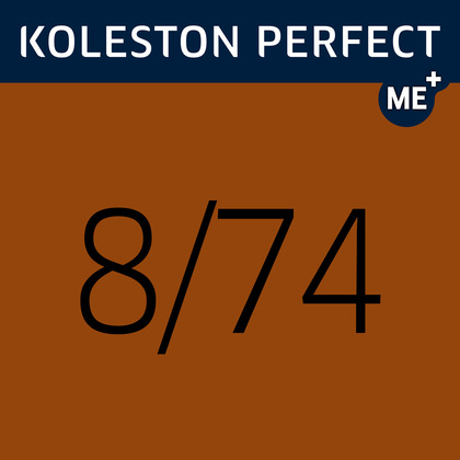 Koleston Perfect 8/74 Rubio Claro/Castaño Rojizo Tinte