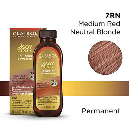Liquicolor Permanente 7RN Medium Red Neutral Blonde